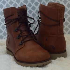 North Face| Ballard Lace II Brown Short Boots